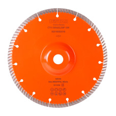 Круг алмазний вiдрiзний 1A1R Turbo 230x2,3x9x22,23/F Laser CTH 230x22,23F GM