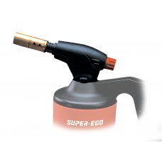 Газовий пальник з п'єзопідпалом SUPER-EGO SEGOFLAME PIEZO, з'єднання, що проколюється (без балончика) Пайка міді